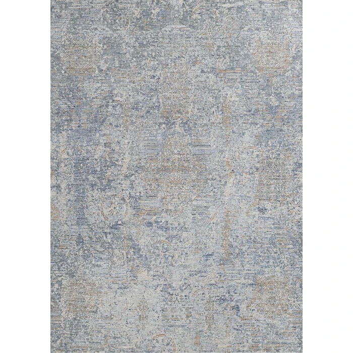 Couristan Couture  Bordado 4' x 6' Light Grey/Multi  Area Rug
