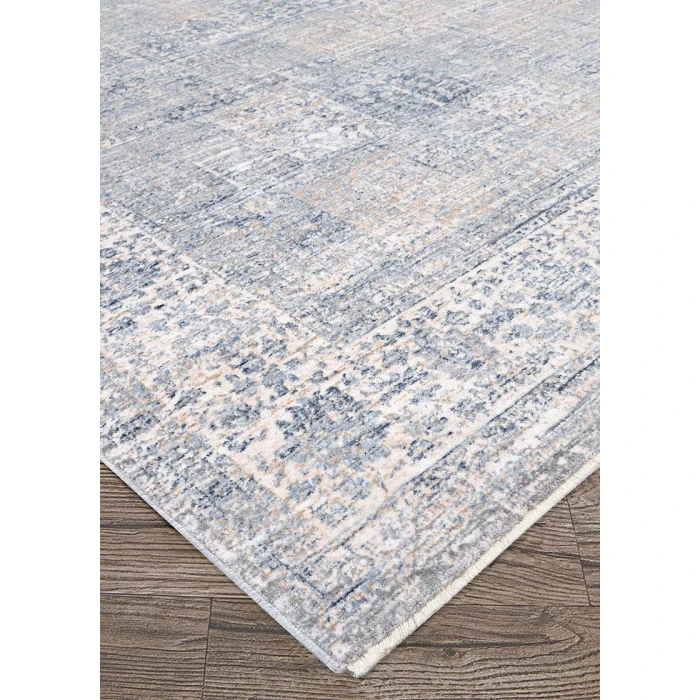Couristan Couture Pewter-Mode Beige 6798/6491 2 ft. 7 in. X 12 ft. Rectangle Rug