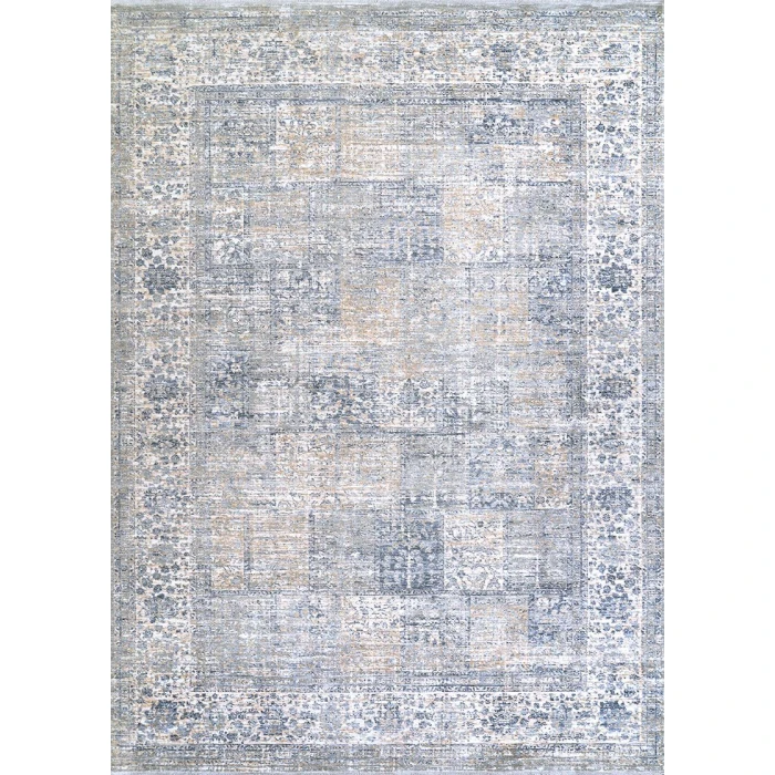 Couristan Couture Pewter-Mode Beige 6798/6491 2 ft. 7 in. X 12 ft. Rectangle Rug