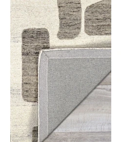 Couristan BANQUO COFFEE/IVORY 6835_6011 5ft.x 8ft. Rect. Rug