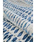 Couristan Easton Bone/Blue/Multi 6842/6151 9 ft. 2 in. X 12 ft. 5 in. Rectangle Rug