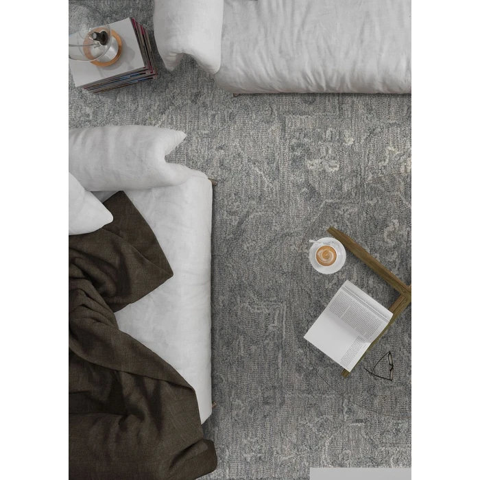 Couristan JULIET LIMESTONE 6927_2771 8ft. x 10ft. Rect. Rug