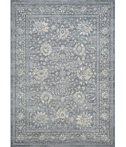 Couristan Sultan Treasures Persian Isfahn Slate Area Rug 2 ft. 7 in. X 7 ft. 10 in. Rectangle