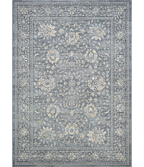 Couristan Sultan Treasures Persian Isfahan 8' Runner Slate Area Rug