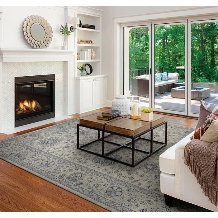 Couristan Sultan Treasures Charcoal 7185/5789 3 ft. 11 in. X 5 ft. 3 in. Rectangle Rug