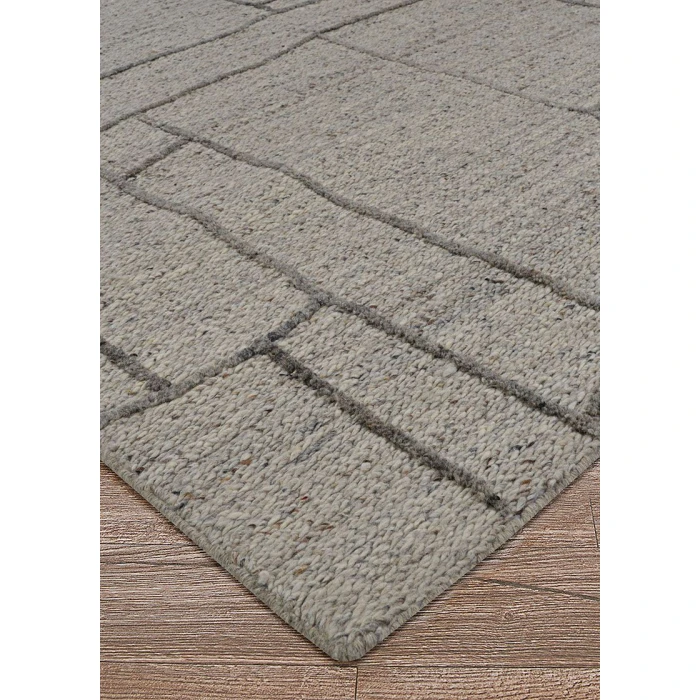 Couristan CIRCA SILVER 7218_1301 8ft. x 10ft. Rect. Rug