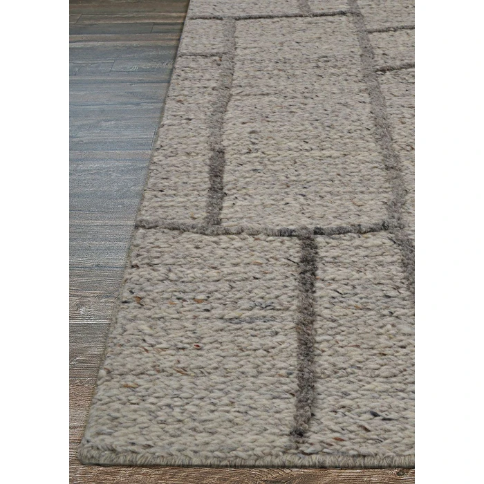 Couristan CIRCA SILVER 7218_1301 8ft. x 10ft. Rect. Rug