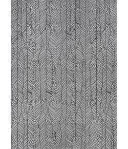Couristan Dolce Silver-Black 7503/0575 8 ft. 1 in. X 11 ft. 2 in. Rectangle Rug