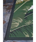 Couristan Dolce Palm Lily 4' x 6' Huntr Green/Ivory Area Rug