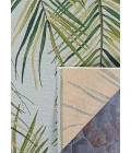 Couristan Dolce  Bamboo Forest 2' x 4' Frost Area Rug