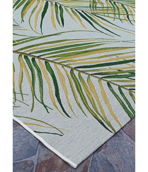 Couristan Dolce  Bamboo Forest 2' x 4' Frost Area Rug