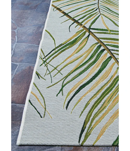 Couristan Dolce  Bamboo Forest 2' x 4' Frost Area Rug