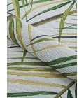 Couristan Dolce  Bamboo Forest 2' x 4' Frost Area Rug