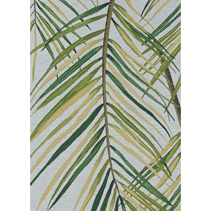 Couristan Dolce  Bamboo Forest 4' x 6' Frost Area Rug