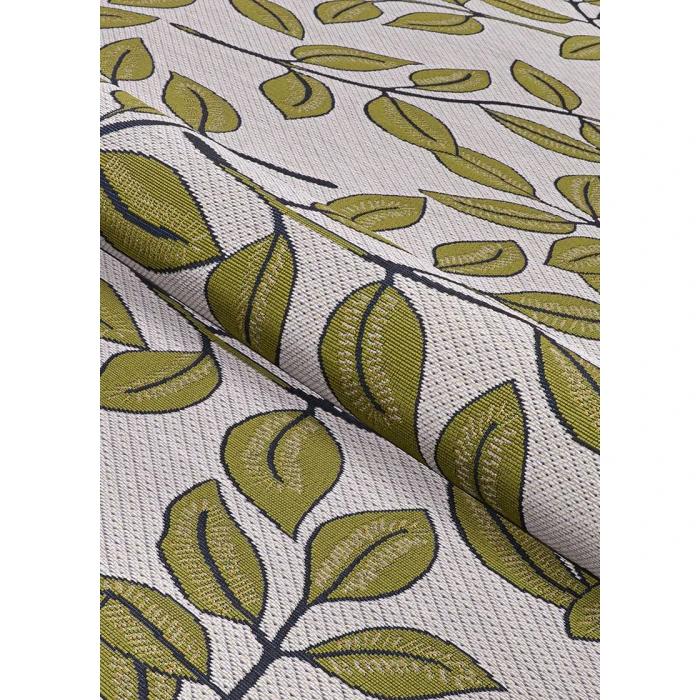 Couristan Dolce Ivory Olive 7512/0045 2 ft. 3 in. X 7 ft. 10 in. Rectangle Rug