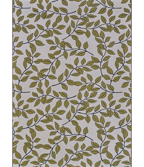 Couristan Dolce Ivory Olive 7512/0045 2 ft. 3 in. X 7 ft. 10 in. Rectangle Rug