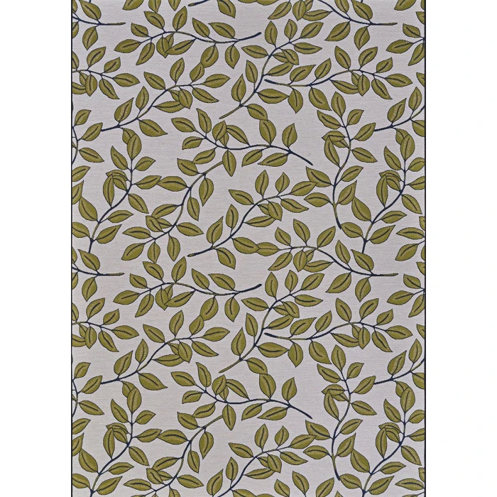 Couristan Dolce Ivory Olive 7512/0045 2 ft. 3 in. X 7 ft. 10 in. Rectangle Rug