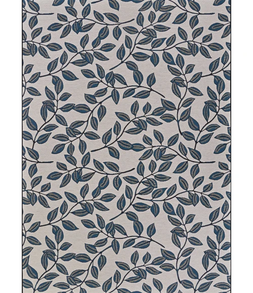 Couristan Dolce Ivory Slate Blue 7512/0845 2 ft. 3 in. X 7 ft. 10 in. Rectangle Rug