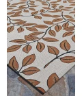 Couristan Dolce Ivory Terracotta 7512/1345 4 ft. X 5 ft. 10 in. Rectangle Rug