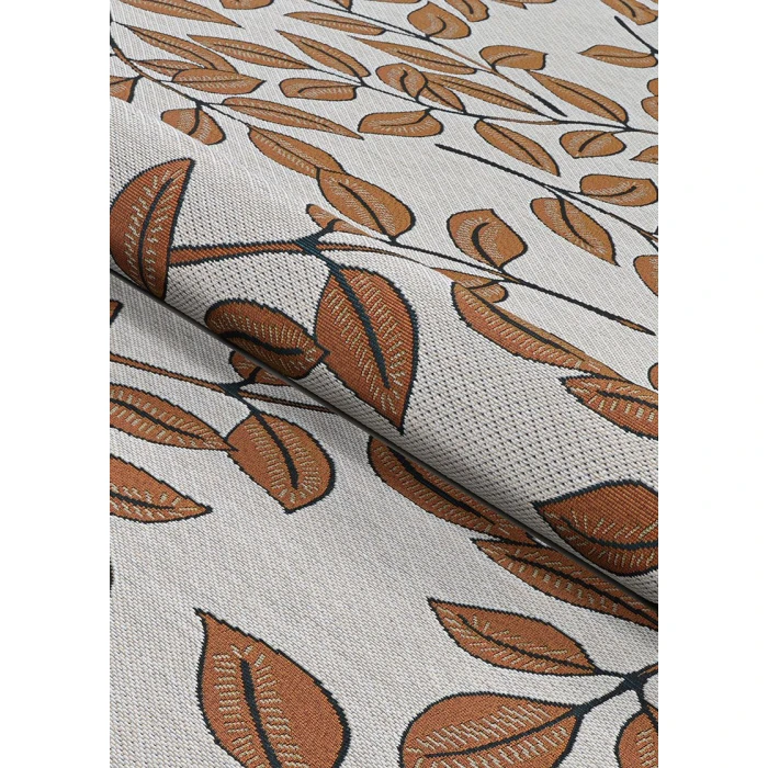 Couristan Dolce Ivory Terracotta 7512/1345 2 ft. 3 in. X 7 ft. 10 in. Rectangle Rug