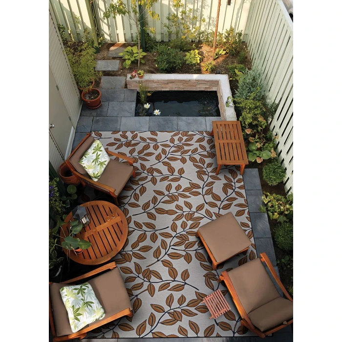 Couristan Dolce Ivory Terracotta 7512/1345 2 ft. 3 in. X 7 ft. 10 in. Rectangle Rug