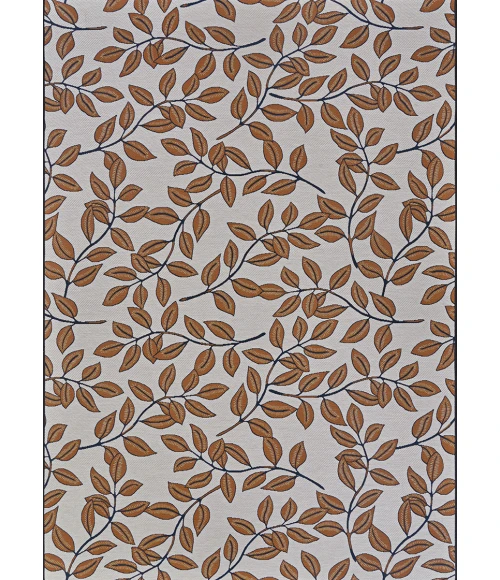 Couristan Dolce Ivory Terracotta 7512/1345 4 ft. X 5 ft. 10 in. Rectangle Rug