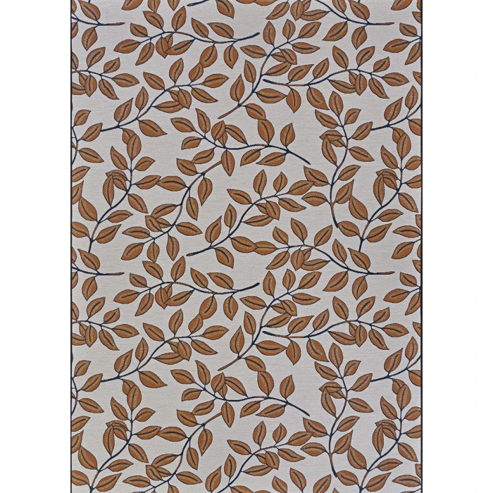 Couristan Dolce Ivory Terracotta 7512/1345 2 ft. 3 in. X 7 ft. 10 in. Rectangle Rug