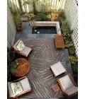 Couristan Dolce Mocha 7515/1103 8 ft. 1 in. X 11 ft. 2 in. Rectangle Rug