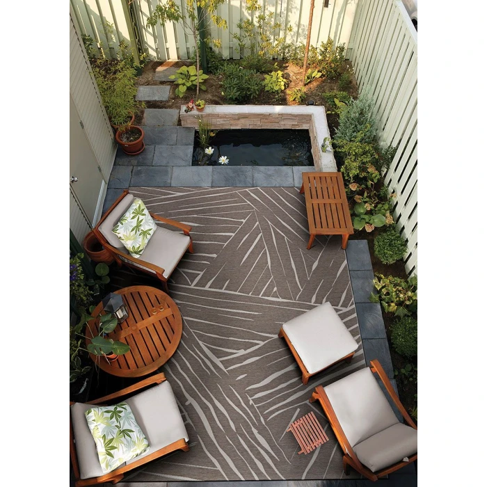 Couristan Dolce Mocha 7515/1103 8 ft. 1 in. X 11 ft. 2 in. Rectangle Rug