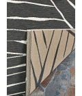 Couristan Dolce Charcoal 7515/2102 4 ft. X 5 ft. 10 in. Rectangle Rug
