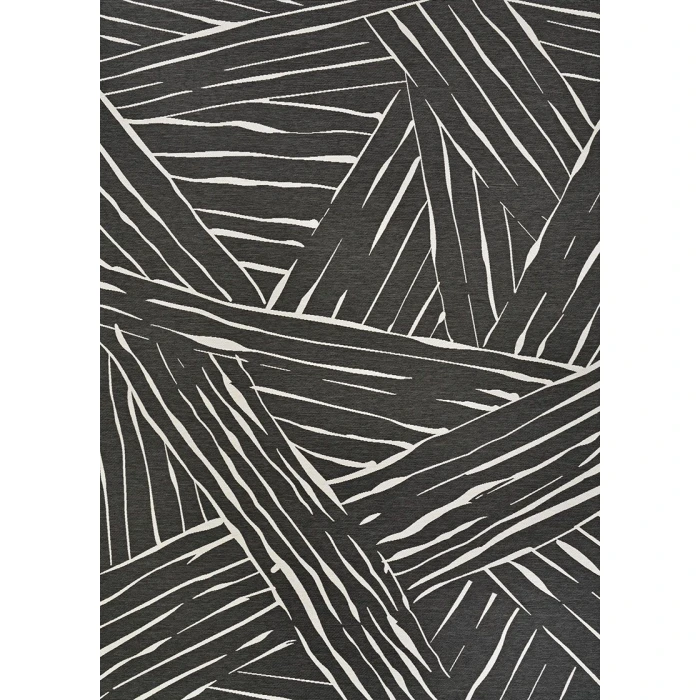 Couristan Dolce Charcoal 7515/2102 5 ft. 3 in. X 7 ft. 6 in. Rectangle Rug