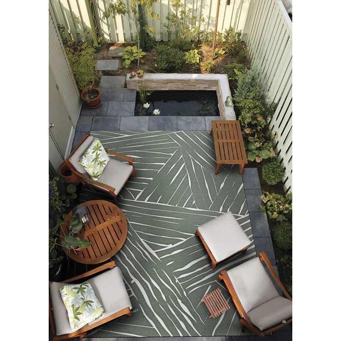 Couristan Dolce Fern 7515/3103 2 ft. 3 in. X 3 ft. 11 in. Rectangle Rug
