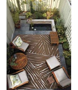 Couristan Dolce Amber 7515/4104 8 ft. 1 in. X 11 ft. 2 in. Rectangle Rug