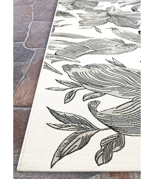 Couristan Dolce Snow 7517/0001 4 ft. X 5 ft. 10 in. Rectangle Rug