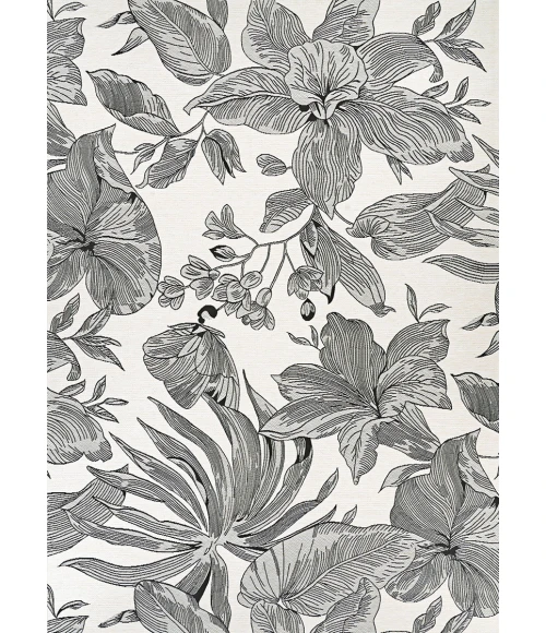 Couristan Dolce Snow 7517/0001 4 ft. X 5 ft. 10 in. Rectangle Rug