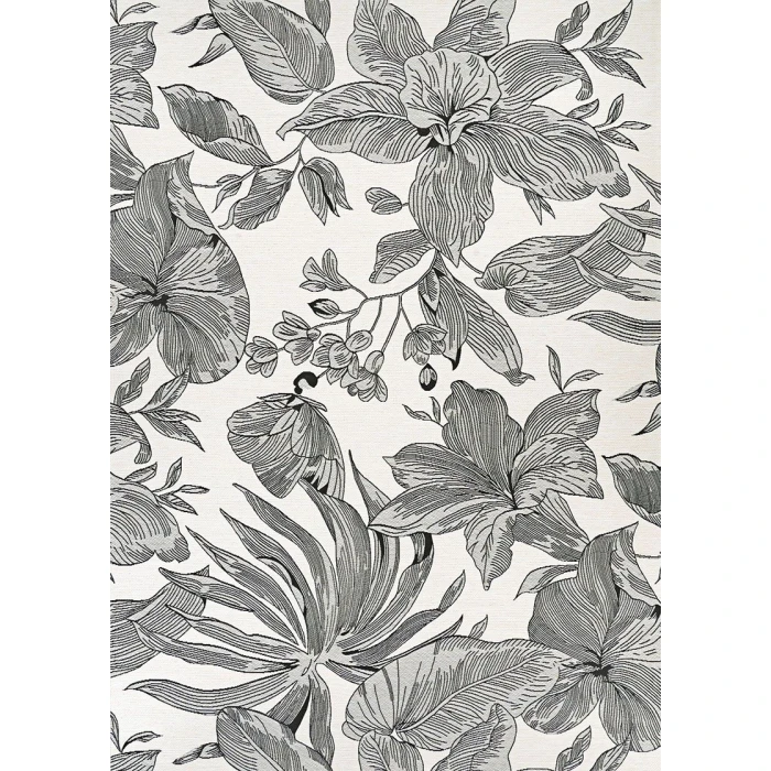 Couristan Dolce Snow 7517/0001 5 ft. 3 in. X 7 ft. 6 in. Rectangle Rug