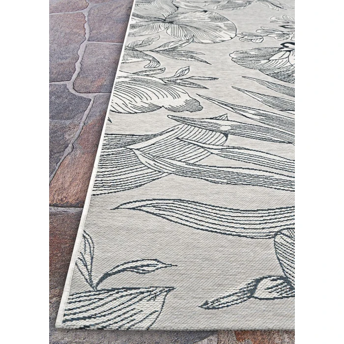 Couristan Dolce Argento 7517/5001 5 ft. 3 in. X 7 ft. 6 in. Rectangle Rug
