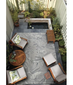 Couristan Dolce Argento 7517/5001 5 ft. 3 in. X 7 ft. 6 in. Rectangle Rug