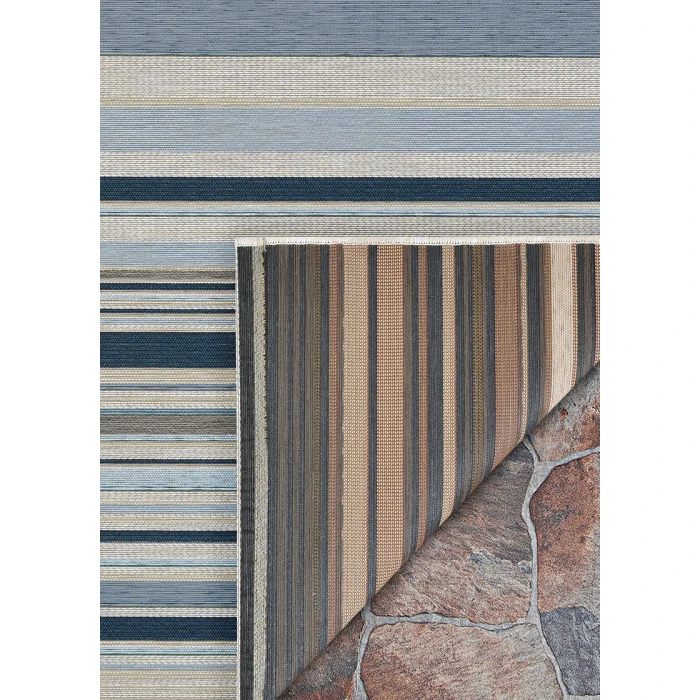 Couristan Dolce Nautical 7518/5505 2 ft. 3 in. X 3 ft. 11 in. Rectangle Rug