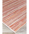 Couristan Monaco Alassio 8' x 11' Sand/Maroon/Salmon Area Rug