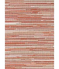 Couristan Monaco Alassio 8' x 11' Sand/Maroon/Salmon Area Rug