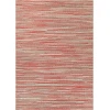 Couristan Monaco Alassio Sand/Maron/Salmn Area Rug 5 ft. 3 in. X 7 ft. 6 in. Rectangle