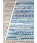 Couristan Monaco Alassio 5' x 8' Sand/Azure/Turquoise Area Rug