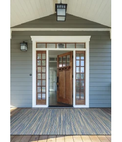 Couristan Monaco Alassio Sand/Azure/Turqu Area Rug 8 ft. 6 in. X 13 ft. Rectangle