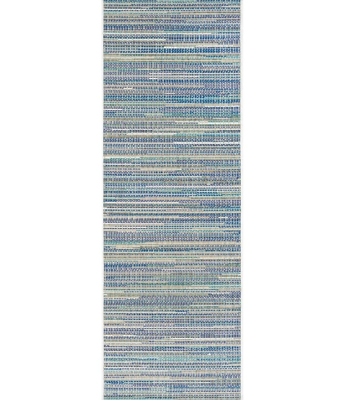 Couristan Monaco Alassio 5' x 8' Sand/Azure/Turquoise Area Rug