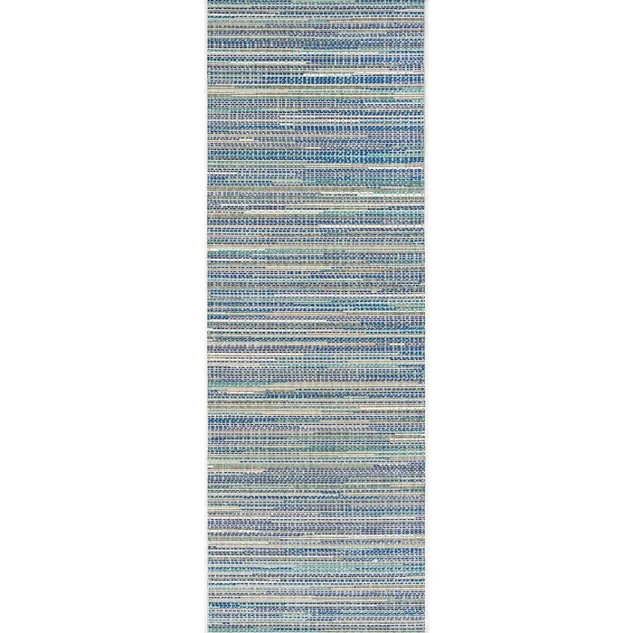 Couristan Monaco Alassio 2' x 4' Sand/Azure/Turquoise Area Rug