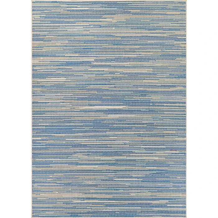 Couristan Monaco Alassio 2' x 4' Sand/Azure/Turquoise Area Rug