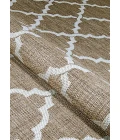 Couristan Monaco Ocean Port 6' x 9' Taupe/Sand Area Rug