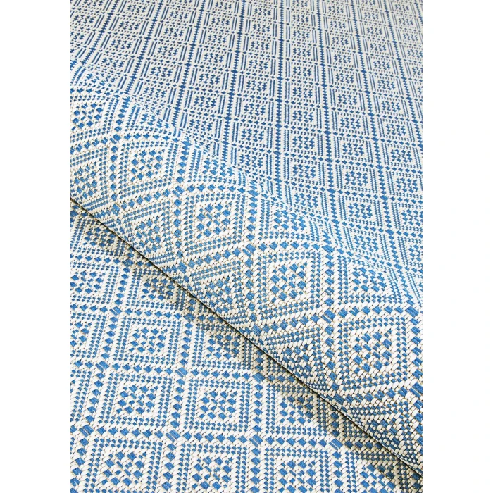 Couristan Monaco Sea Pier 8' Runner Sand/Azure Area Rug