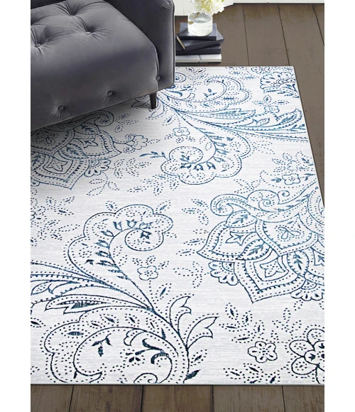 Couristan Nirvana Topiary Extra Large Antique Lace  Area Rug